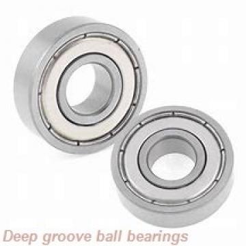 4,762 mm x 9,525 mm x 3,175 mm  skf D/W R166-2Z Deep groove ball bearings