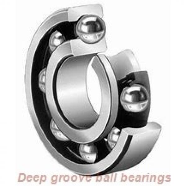 12.7 mm x 28.575 mm x 7.938 mm  skf D/W R8 R-2RZ Deep groove ball bearings #1 image